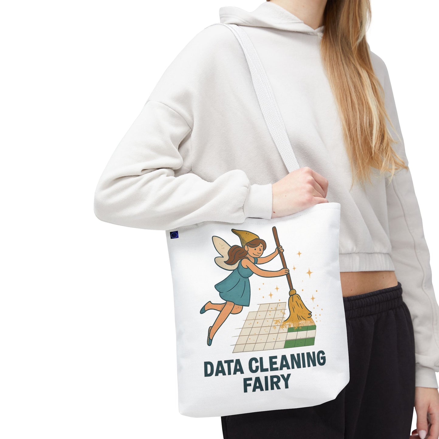 Data Cleaning Fairy Tote Bag