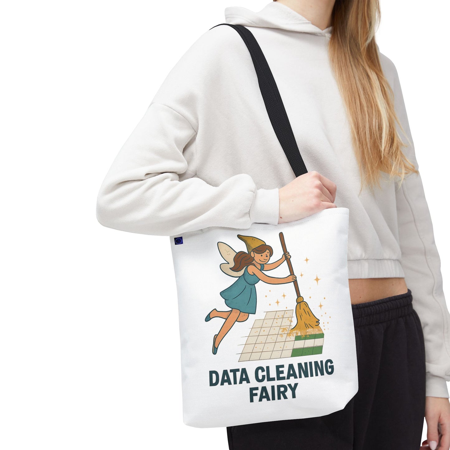Data Cleaning Fairy Tote Bag