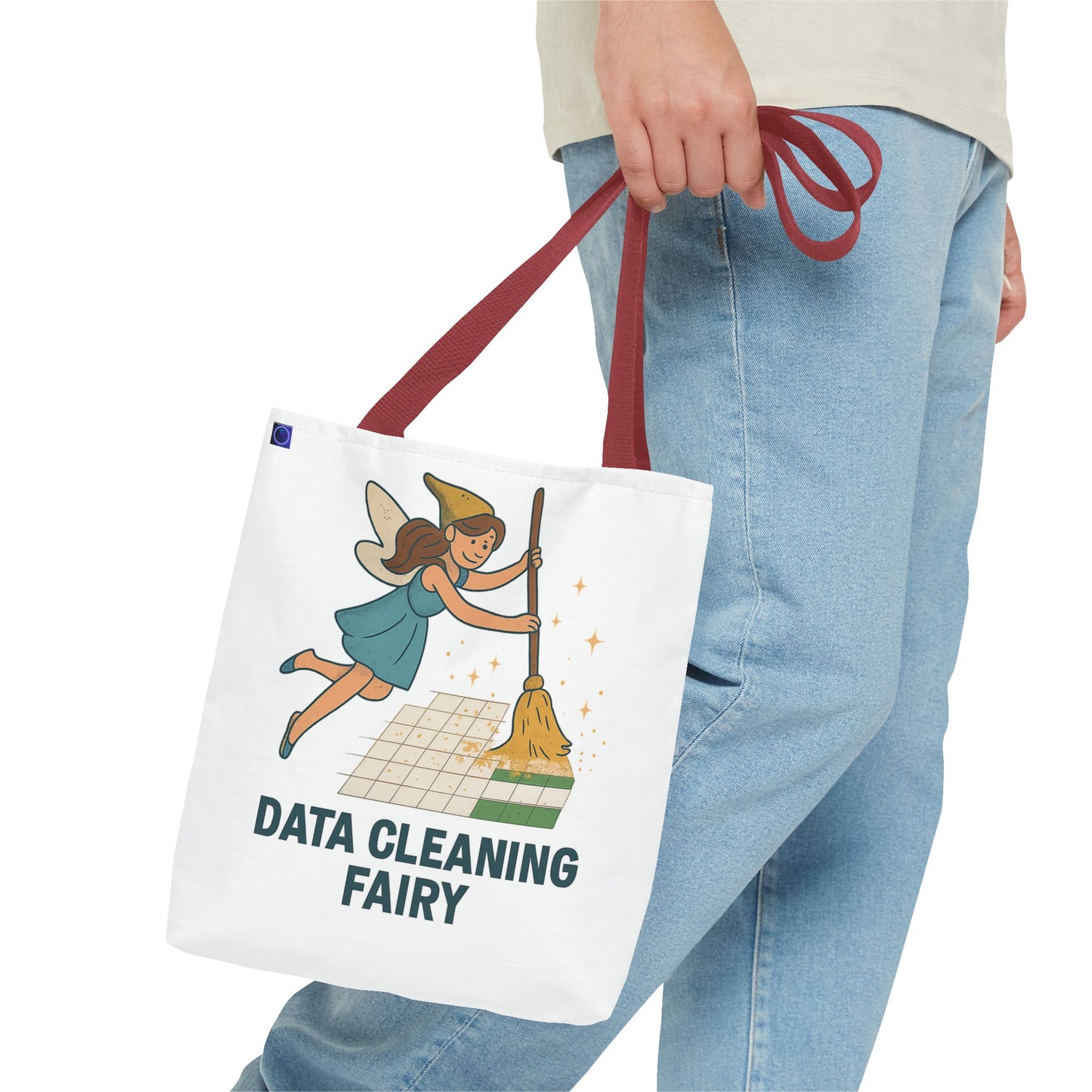 Data Cleaning Fairy Tote Bag