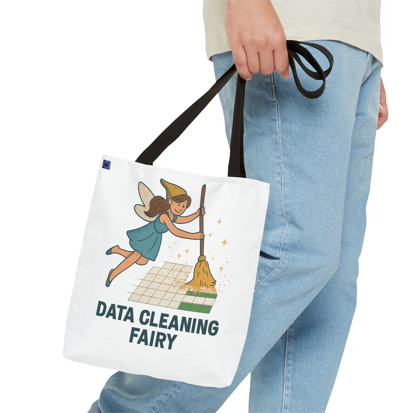 Data Cleaning Fairy Tote Bag