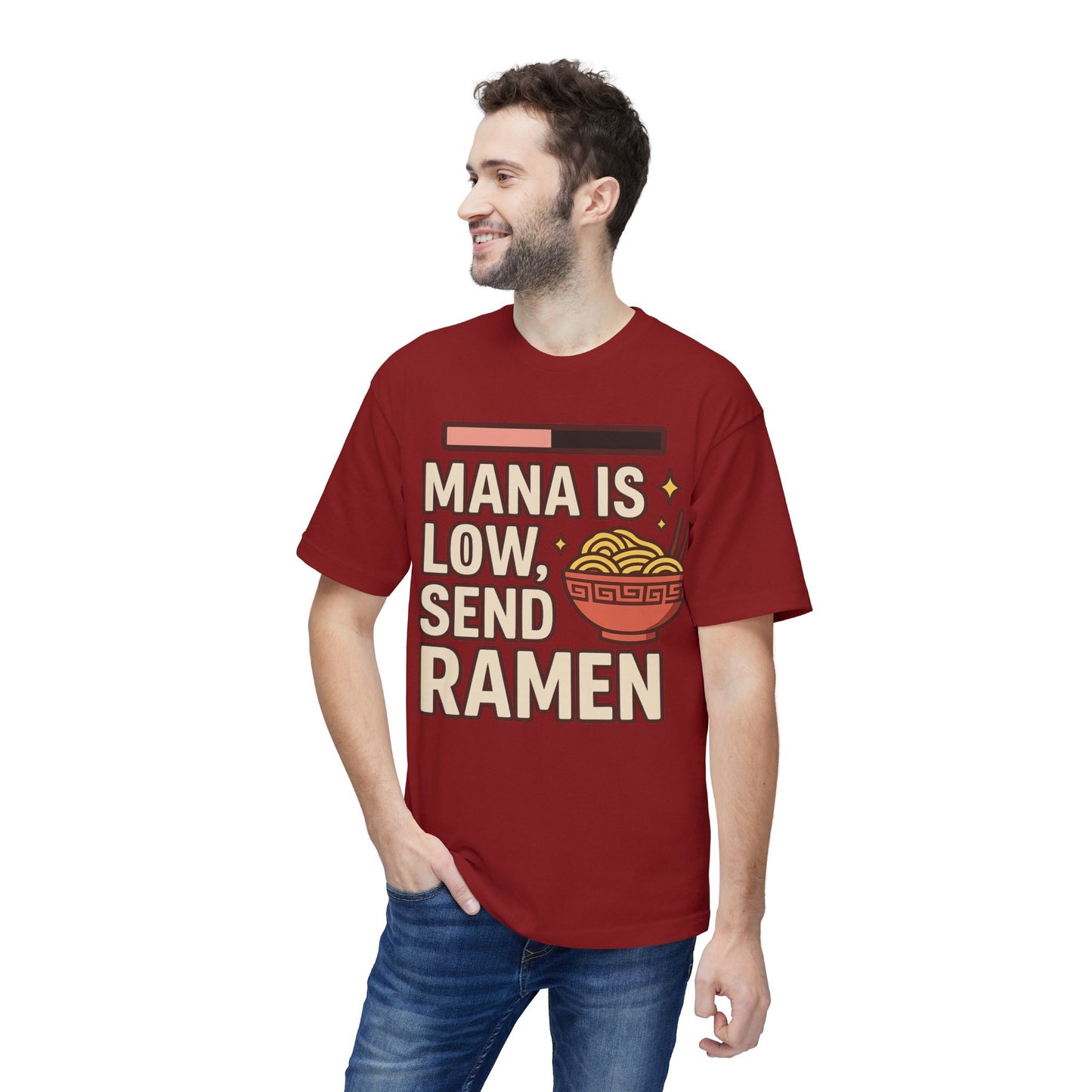 T-Shirt - 'Mana is Low, Send Ramen'
