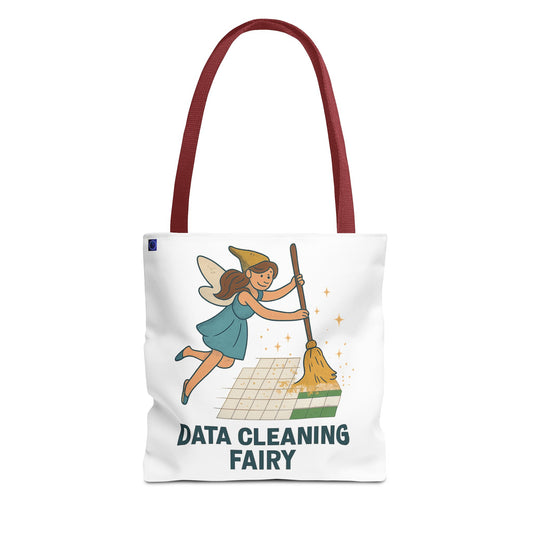 Data Cleaning Fairy Tote Bag