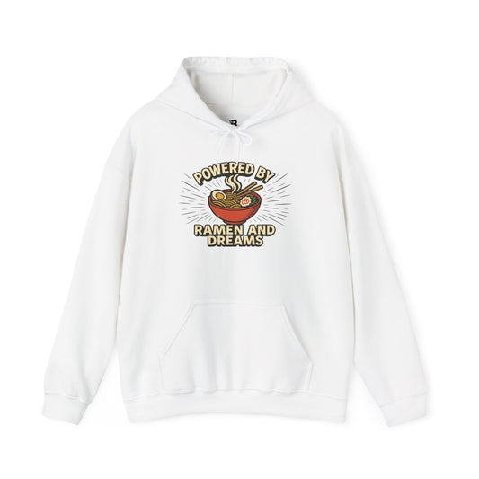 Powered by Ramen and Dreams Hoodie - Unisex Heavy Blend™ Sweatshirt