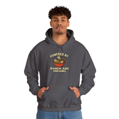Powered by Ramen and Dreams Hoodie - Unisex Heavy Blend™ Sweatshirt