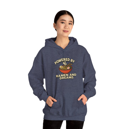 Powered by Ramen and Dreams Hoodie - Unisex Heavy Blend™ Sweatshirt