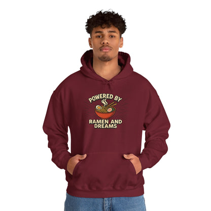 Powered by Ramen and Dreams Hoodie - Unisex Heavy Blend™ Sweatshirt