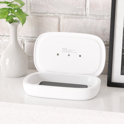 "Loading... My Patience" - UV Phone Sanitizer & Wireless Charging Pad