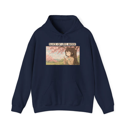 Slice of Life Mode Hoodie – Cozy Unisex Heavy Blend Sweatshirt