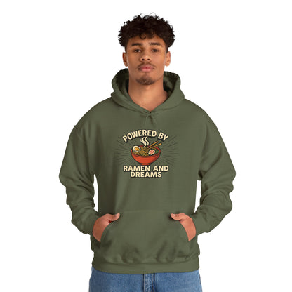 Powered by Ramen and Dreams Hoodie - Unisex Heavy Blend™ Sweatshirt