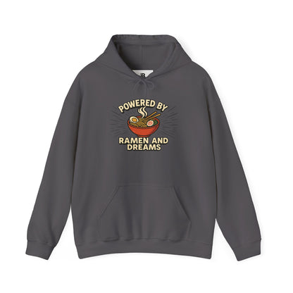 Powered by Ramen and Dreams Hoodie - Unisex Heavy Blend™ Sweatshirt