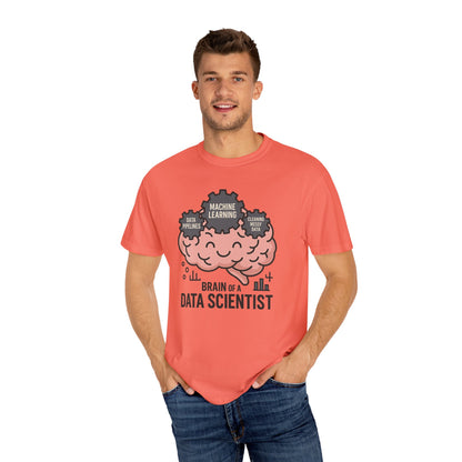 Brain of a Data Scientist - Unisex Garment-Dyed T-shirt