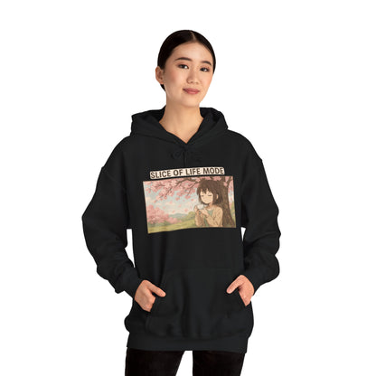 Slice of Life Mode Hoodie – Cozy Unisex Heavy Blend Sweatshirt