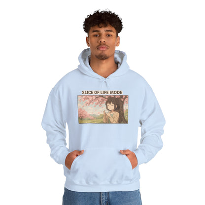Slice of Life Mode Hoodie – Cozy Unisex Heavy Blend Sweatshirt
