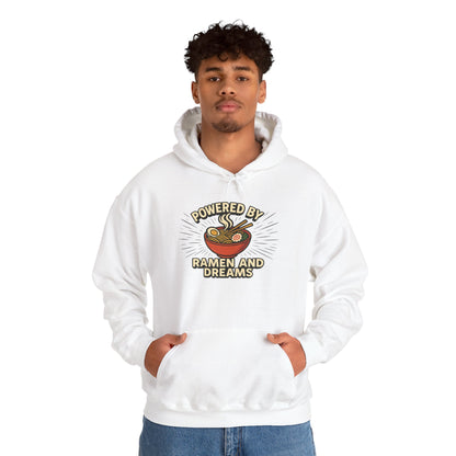 Powered by Ramen and Dreams Hoodie - Unisex Heavy Blend™ Sweatshirt