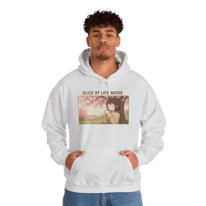 Slice of Life Mode Hoodie – Cozy Unisex Heavy Blend Sweatshirt