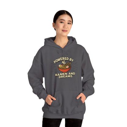Powered by Ramen and Dreams Hoodie - Unisex Heavy Blend™ Sweatshirt