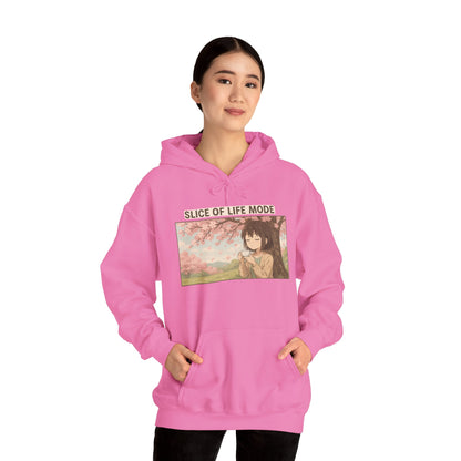 Slice of Life Mode Hoodie – Cozy Unisex Heavy Blend Sweatshirt