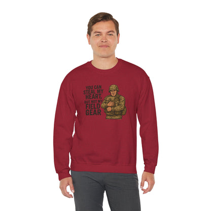 You Can Take My Heart But Not My Field Gear! - Unisex Crewneck Sweatshirt