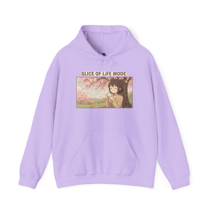 Slice of Life Mode Hoodie – Cozy Unisex Heavy Blend Sweatshirt