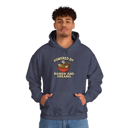 Powered by Ramen and Dreams Hoodie - Unisex Heavy Blend™ Sweatshirt