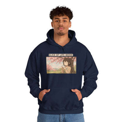 Slice of Life Mode Hoodie – Cozy Unisex Heavy Blend Sweatshirt