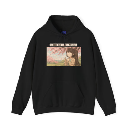 Slice of Life Mode Hoodie – Cozy Unisex Heavy Blend Sweatshirt