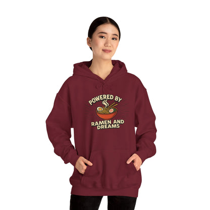 Powered by Ramen and Dreams Hoodie - Unisex Heavy Blend™ Sweatshirt